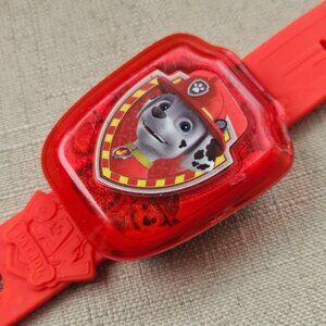 Paw Patrol Marshall Kids Wristwatch Learning Digital Reb Rubber Band Wrist Watch